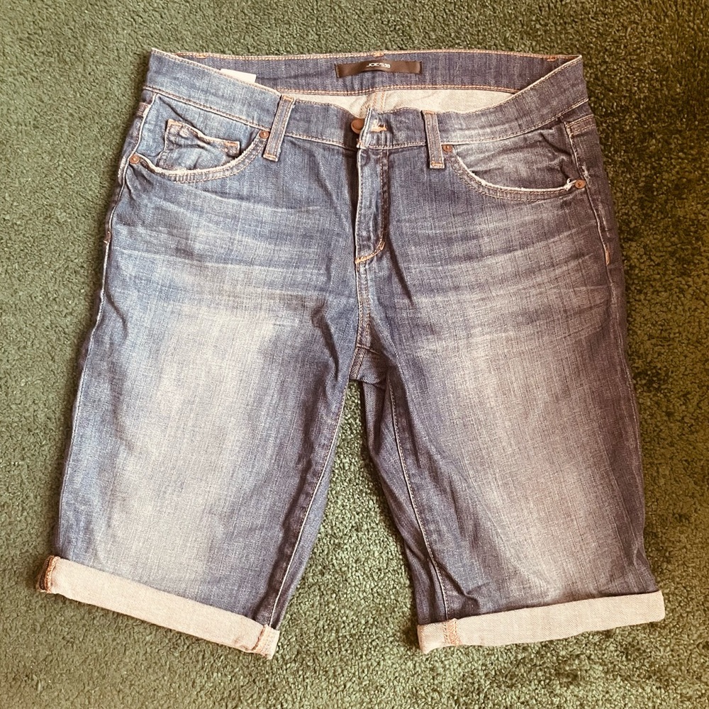 NWOT Joe’s Jeans Knee Length Denim Shorts
